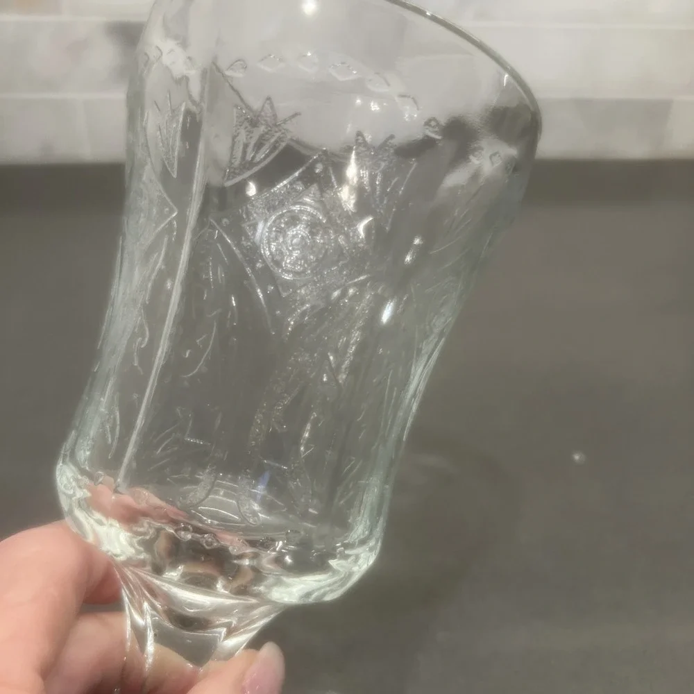 Vintage Indiana Glass Clear 